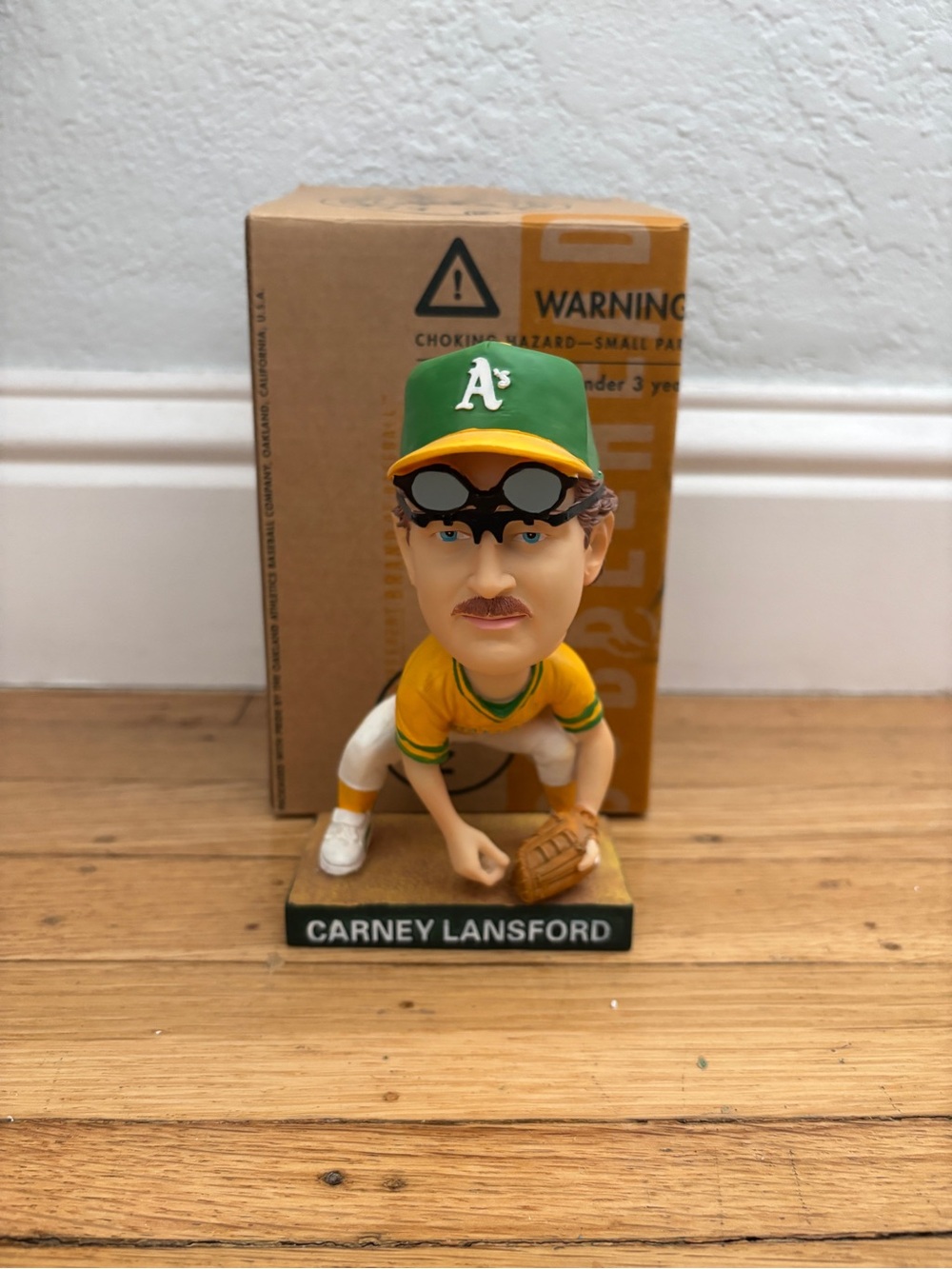 Oakland Athletics A’s Carney Lansford #4 Bobblehead 2004 SGA